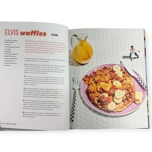 Tasty Over The Top Recipe Hardcover Book - Picture 4 of 6